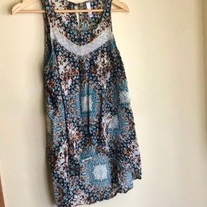 Boho tank top